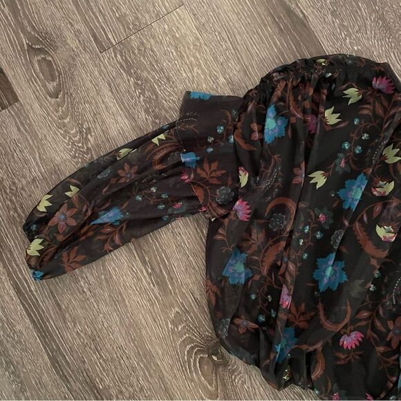 Free People Wildflower Mesh Top - Picture 2 of 6